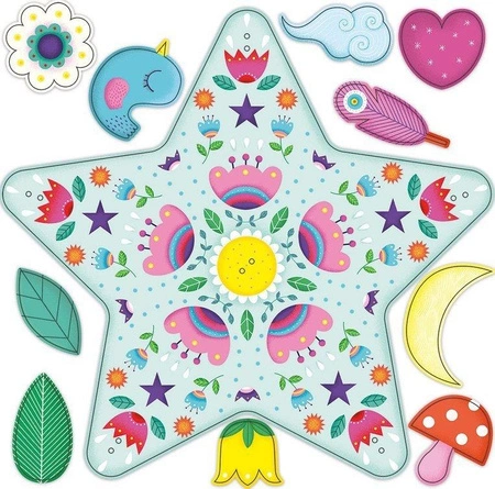 Zestaw kreatywny Girlandy z wróżkami 6+, Janod