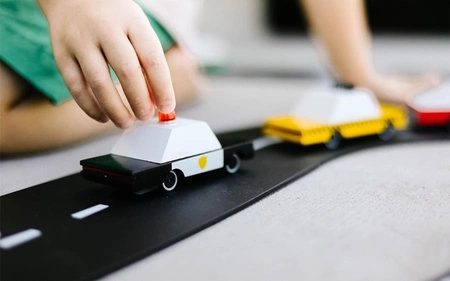 Candylab Samochód Drewniany Policja