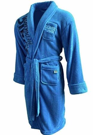 Szlafrok męski niebieski Sonic