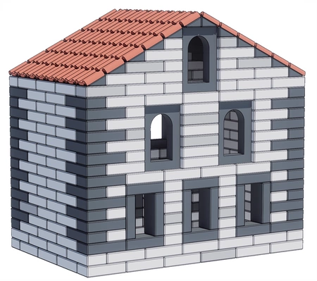 CLASSIC WORLD EDU Cegiełki EVA Miękkie do Budowania