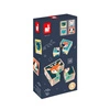 Klocki drewniane Puzzle 6w1 Las, Janod