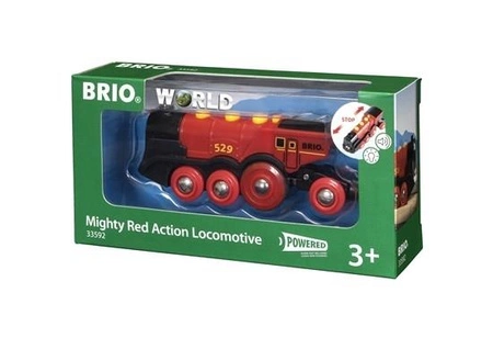 BRIO World Duża Lokomotywa Na Baterie