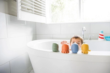 Ubbi Zabawki do Kąpieli Zwierzątka Muted Color