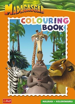 Madagaskar. Kolorowanka. Malbuch. Colouring book. Madagascar