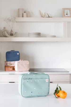 3 Sprouts Lunch Bag - Torba na lunch - Recycled Terazzo Green