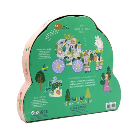 Bajkowy Świat puzzle 80 elementów