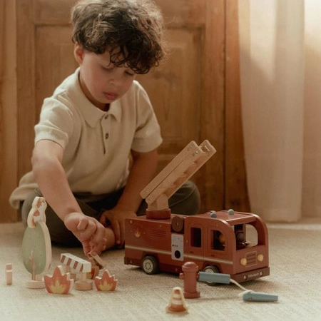 Little Dutch Zestaw aut Karetka, Policja, Wóz strażacki LD4388