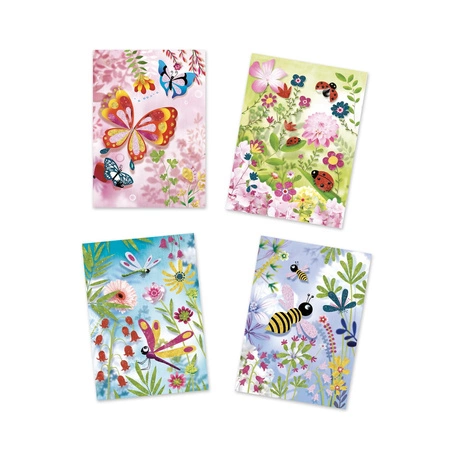 Zestaw artystyczny z brokatem MOTYLE DJ09503