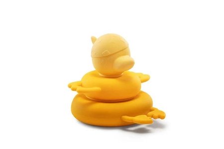 LILLIPUTIENS Silikonowa piramida do kąpieli Kaczorek Gaspard 12 m+