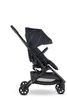 MINI by Easywalker Buggy TURN Kompaktowy wózek spacerowy z obrotowym siedziskiem 360° Oxford Black (z osłoną przeciwdeszczową w zestawie)