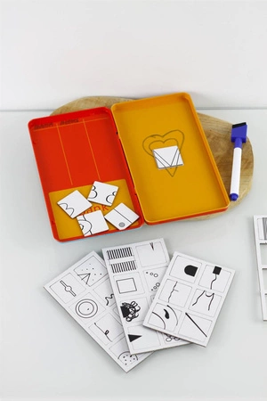 Gra magnetyczna The Purple Cow - Szkicuj i Zgaduj