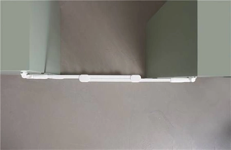 Baby Dan - Bramka ochronna Flexi Fit, metalowa, biała