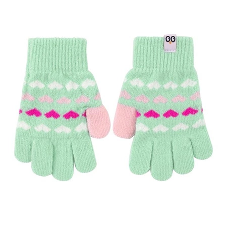 Zoocchini Komplet Zimowy dla Dzieci Czapka i Rękawiczki Jelonek S