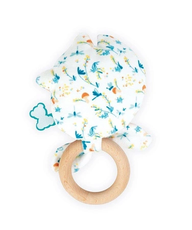 Kaloo Gryzak grzechotka Lisek Leonard 11 cm w pudełku kolekcja Fripons