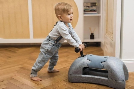 SCOOTANDRIDE My First Ewolucyjny jeździk pchacz 3w1 6 m+ Steel