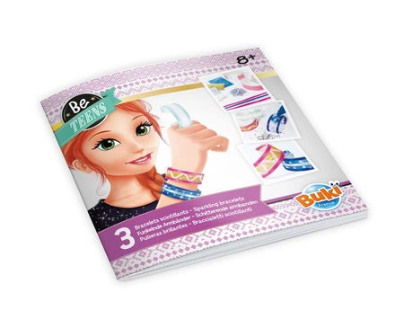 Zrób to sam - BROKATOWE BRANSOLETKI BE204