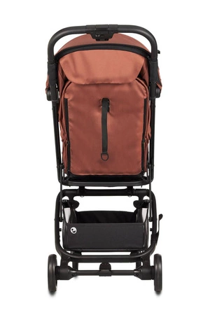 Easywalker Miley² Kompaktowy wózek spacerowy z torbą transportową Sunset Red