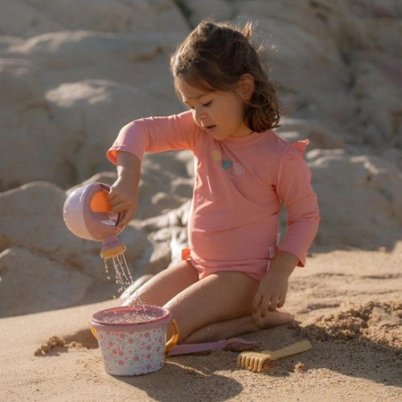 Little Dutch Zestaw plażowy Róż 5 elementów