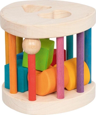 Drewniany sorter edukacyjny dla dzieci Figury Goki 58363