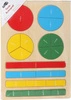 Puzzle ułamki - pomoc dydaktyczna dla dzieci