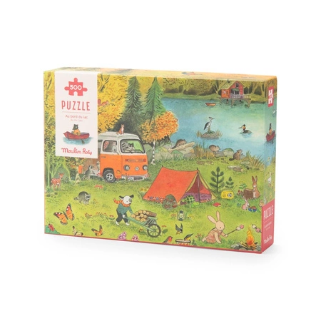 Puzzle kartonowe La Grande Famille500 elem. 632445
