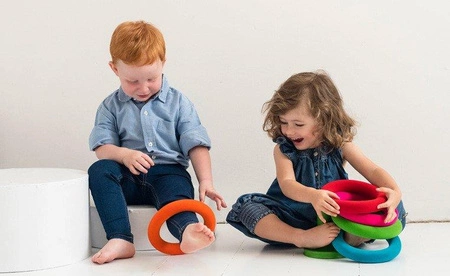 Rubbabu Zestaw do gry w obręcze sensoryczny