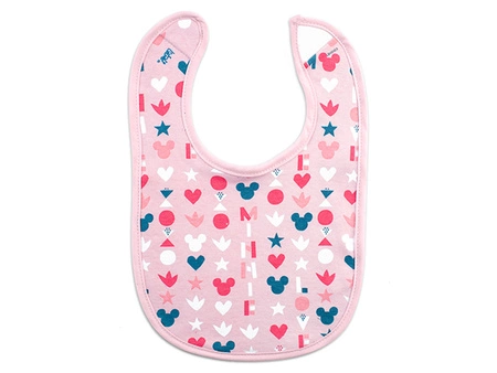 Śliniak bawełniany myszka Minnie 4m+ 3 szt. LULABI