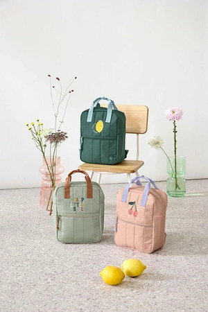 Lassig Plecak mini kwadratowy Little Gang Cherry peach