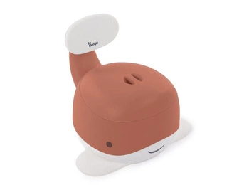 B-Nocnik wieloryb terracotta