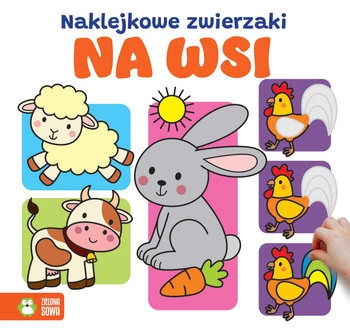 Na wsi. Naklejkowe zwierzaki