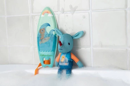 LILLIPUTIENS Magiczna przytulanka do kąpieli surfer Smok Joe 12 m+