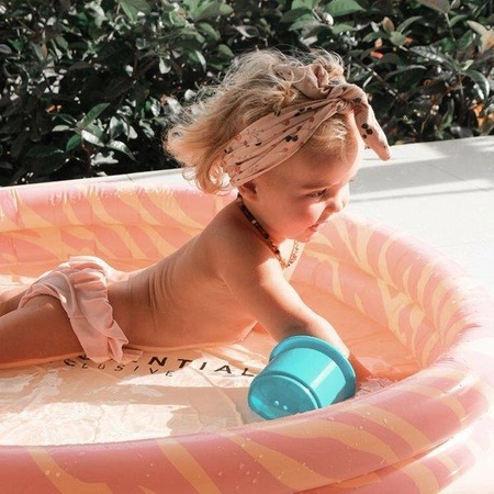 The Swim Essentials Basen kąpielowy Pastelowa Zebra 100cm 2020SE132