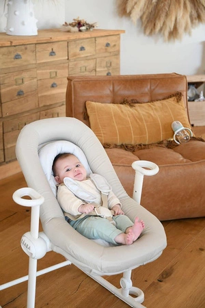 Beaba Leżaczek Bouncer Up&Down PLUS Sea Salt