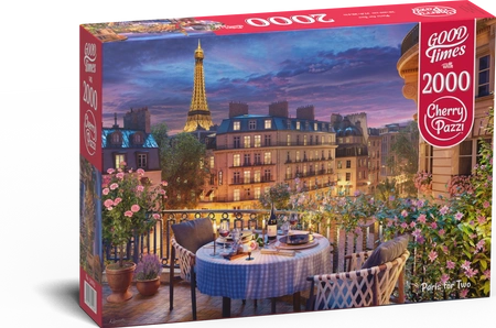 Puzzle 2000 CherryPazzi Paris for Two 50163