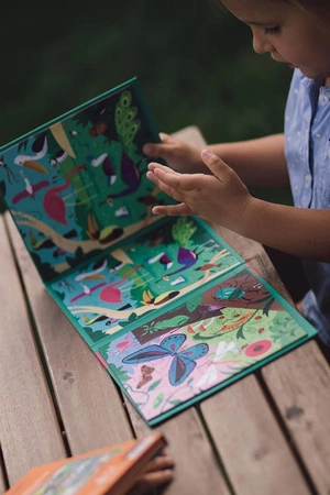 Mudpuppy Puzzle magnetyczne 2w1 Robaki i ptaki 20 elementów 4+