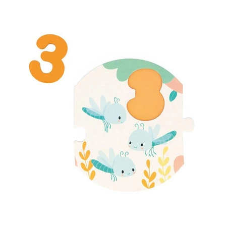 Puzzle Uczę się liczyć Pure 2+, Janod