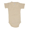 Lodger Body kopertowe niemowlęce krótki rękaw bawełniane beżowe Ciumbelle Ivory r. 56