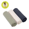 Lassig Muślinowy otulacz-kocyk 85x85cm Zestaw 3 szt. olive/milky/navy