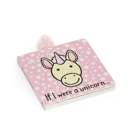 JellyCat - „If I Were a Unicorn Board” Książeczka dla Dzieci