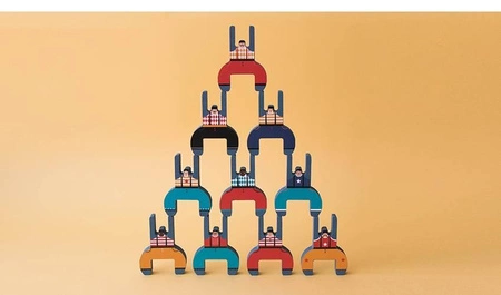 Drewniana równoważnia Bracia Akrobaci | Londji®