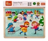 Puzzle sezonowe Zima