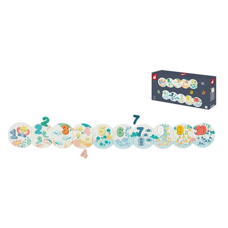 Puzzle Uczę się liczyć Pure 2+, Janod