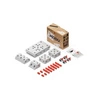 MODU Explorer kit 8in1 - Kreatywne klocki rozwijające motorykę dużą, czerwony