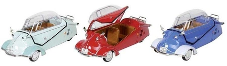 Metalowy pojazd z napędem, Messerschmitt Cabin Scooter KR 200, 1:18