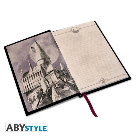 HARRY POTTER Premium A5 Notebook "Hogwarts" / notatnik premium A5 Harry Potter "Hogwarts" - ABS