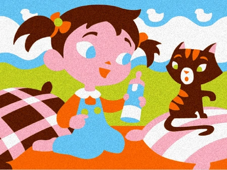 Zestaw do kolorowania piaskiem Kids & Pets 5l+ SABBIARELLI