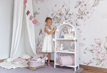 ROSE GARDEN - Tapeta Dziecięca W Wielkie Kwiaty Malumi