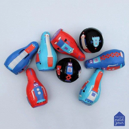 Kręgle dla dzieci, seria Roboty | Maison Petit Jour®