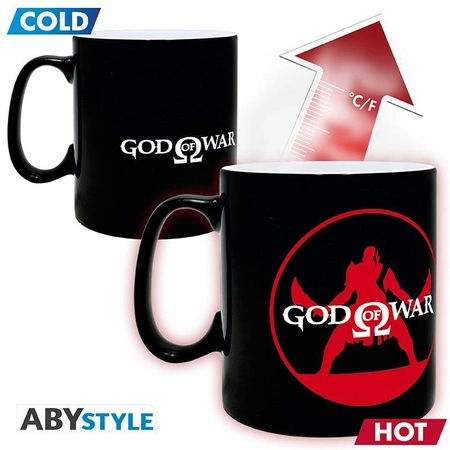God of War Kratos heat change mug / kubek zmieniajacy wyglad God of War - Kratos - ABS