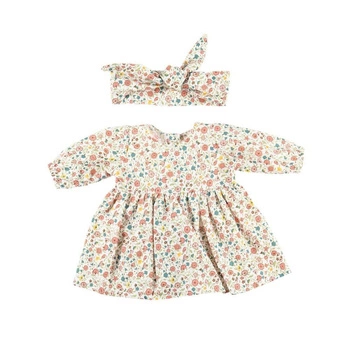 OLIMI, SUKIENKA Z opaską 32 CM, Retro Łączka